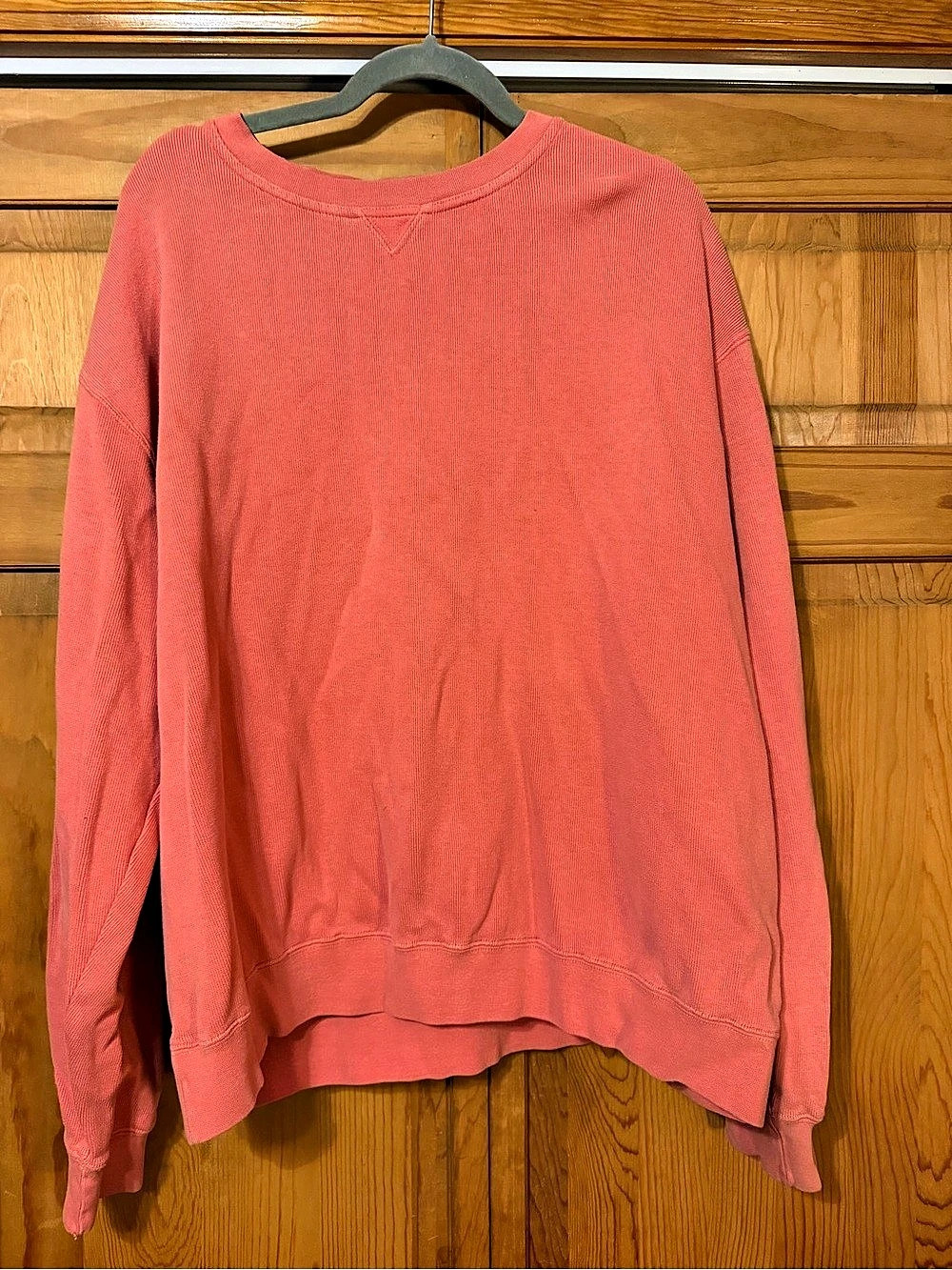 Orvis Long Sleeve Sweatshirt in Coral XL